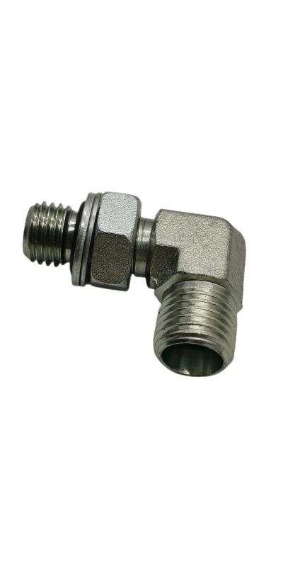 90° Elbow Metric Male Adjustable Stud End Bite Type Tube Fitting 1CH9-OG/1DH9-OG