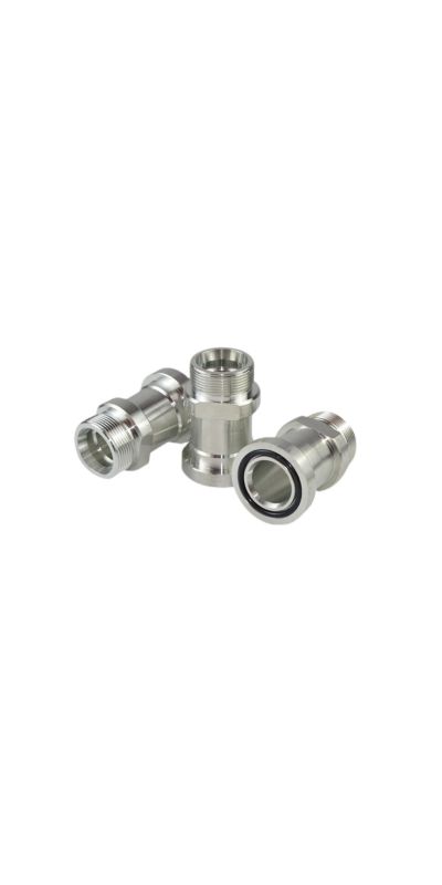 SAE H-Series Flange Metric Male Bite Type Adapter 1DFS