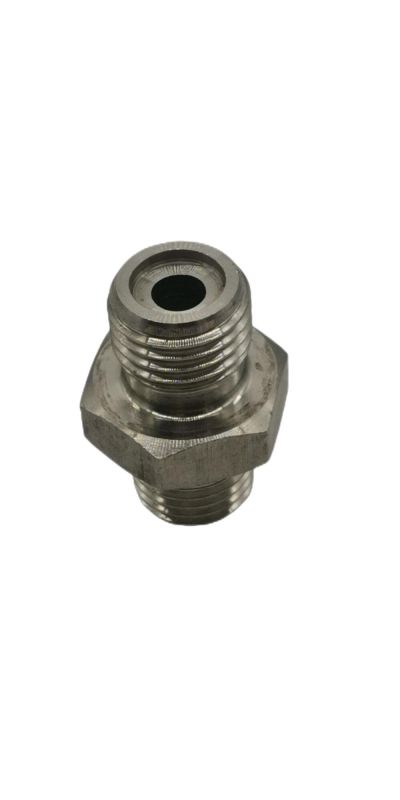 Straight Metric Male O-Ring Face Seal Fittings With Bonded Seal 1EL
