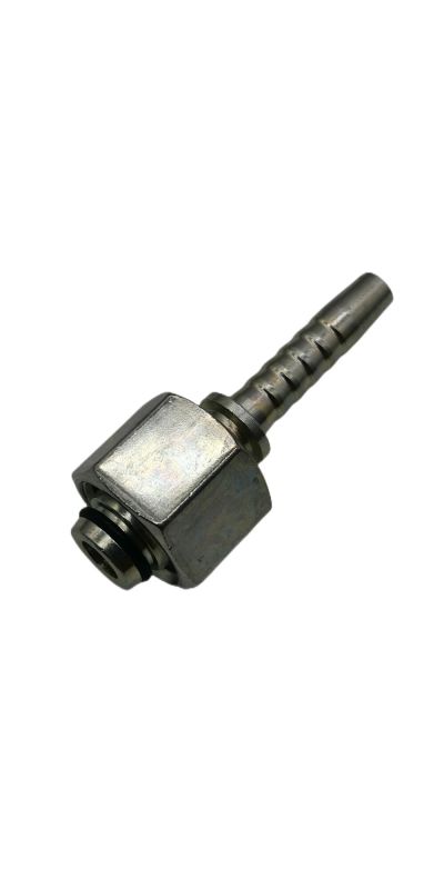 Metric Female 24° Cone With O-Ring Swivel Light Series Swaged Hose Fitting 20411