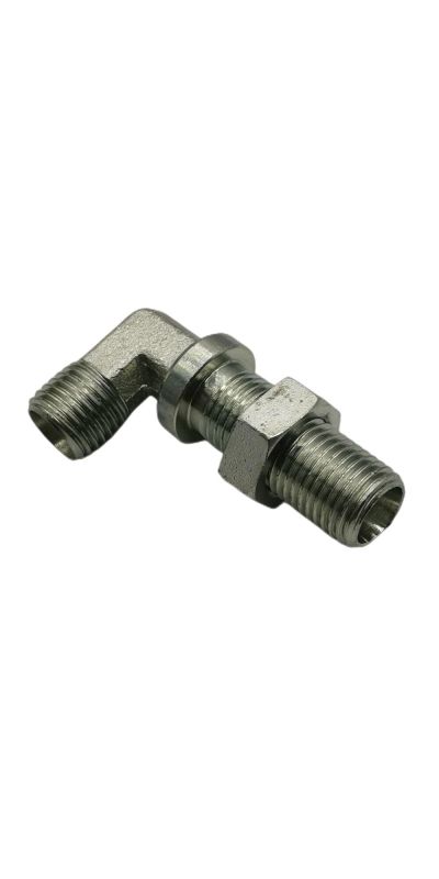 90° Elbow Metric Male Bite Type Bulkhead Tube Fittings 6C9/6D9