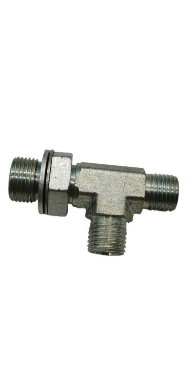 BSP Male Adjustable Stud End Metric Male Bite Type Run Tee Tube Fittings  ACCG-OG/ADDG-OG