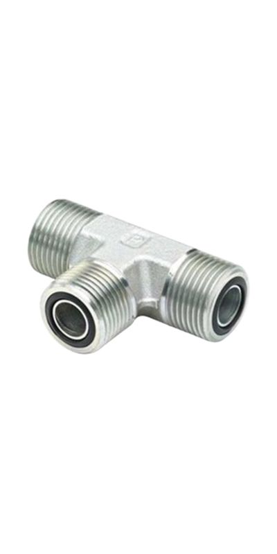 ORFS Male O-Ring Tee Fittings AF - hifittings.com