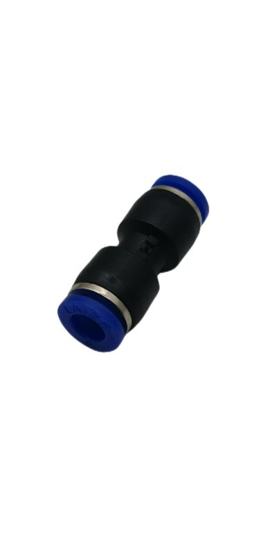 Straight Union Pneumatic Push-In Fitting, Pneumatic One-touch Fitting PU