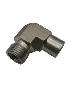 90° Elbow Metric Male O-Ring Face Seal Butt-Weld Tube Fittings 1EW9